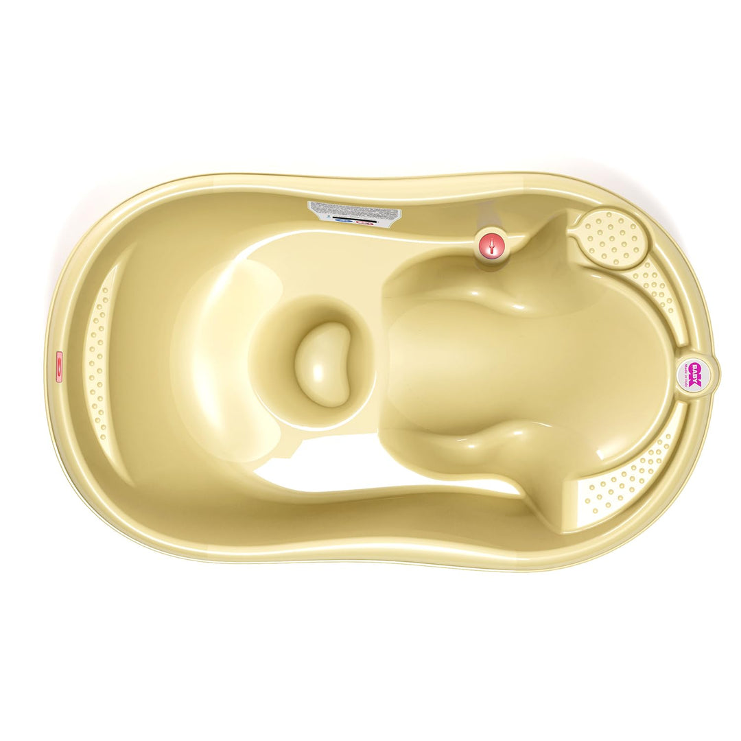 OKBABY N38234540X Onda - Baby-Badewanne, orange Gelb, Gelb