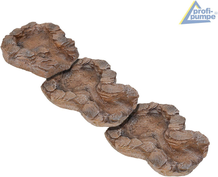 Gartenbrunnen Brunnen Bachlauf QUELLBACH Zierbrunnen Vogelbad Wasserfall Gartenleuchte Teichpumpe -