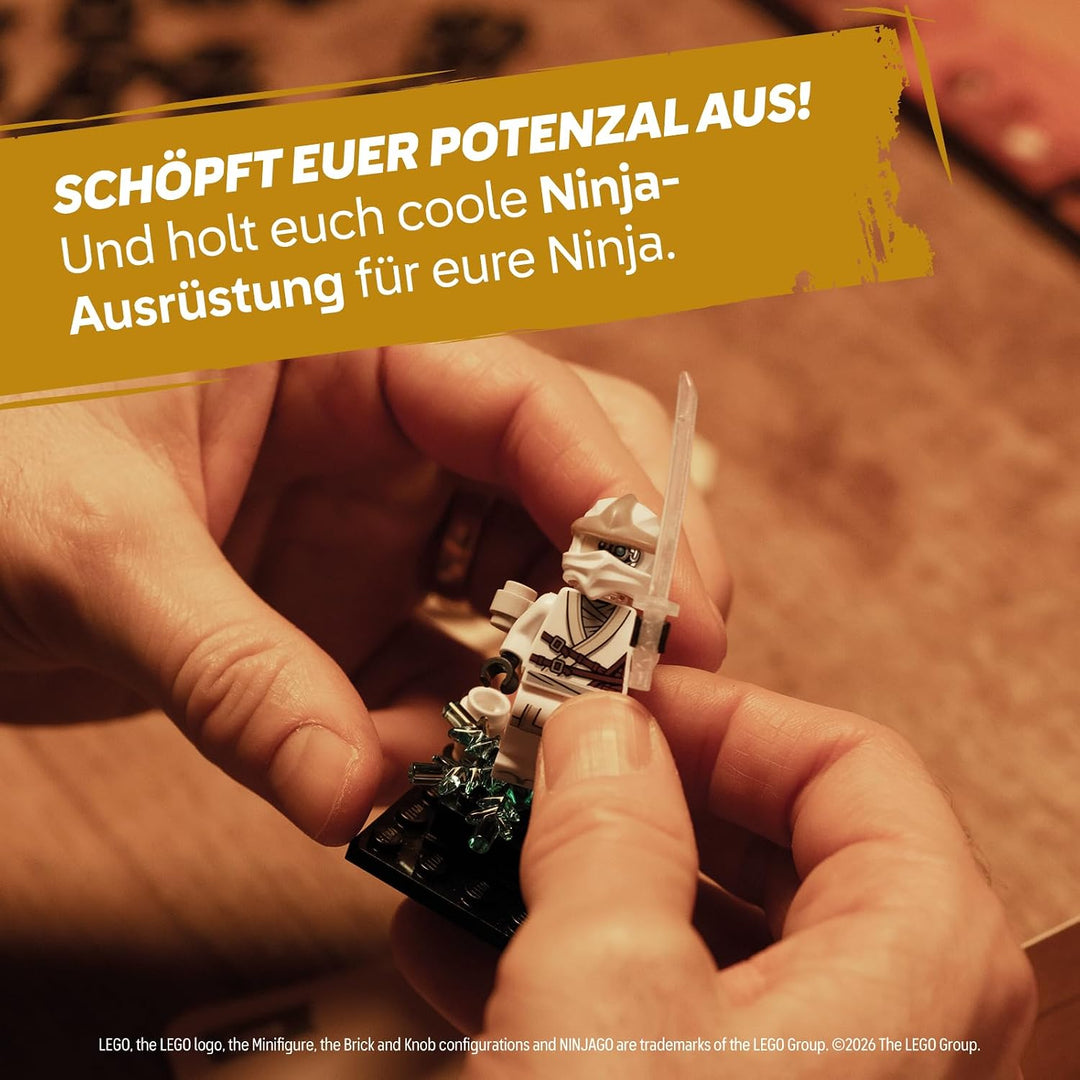 Asmodee LEGO® Ninjago: Destiny’s Bounty Adventures! Offizielles LEGO Ninjago-Brettspiel, Kooperative