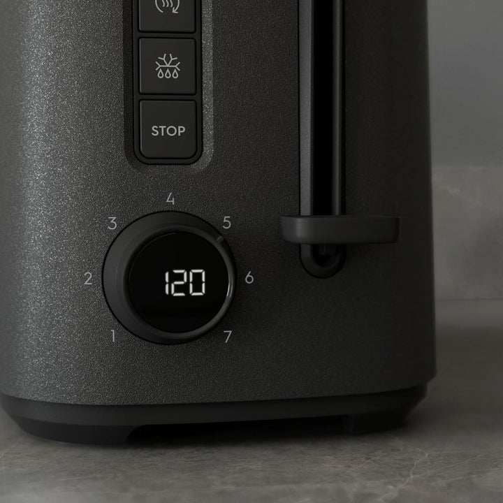 AEG Toaster Deli 5, 7 Toasteinstellungen, Countdown-Timer, Stopp-, Auftau-, Aufwärmknopf, Automatisc