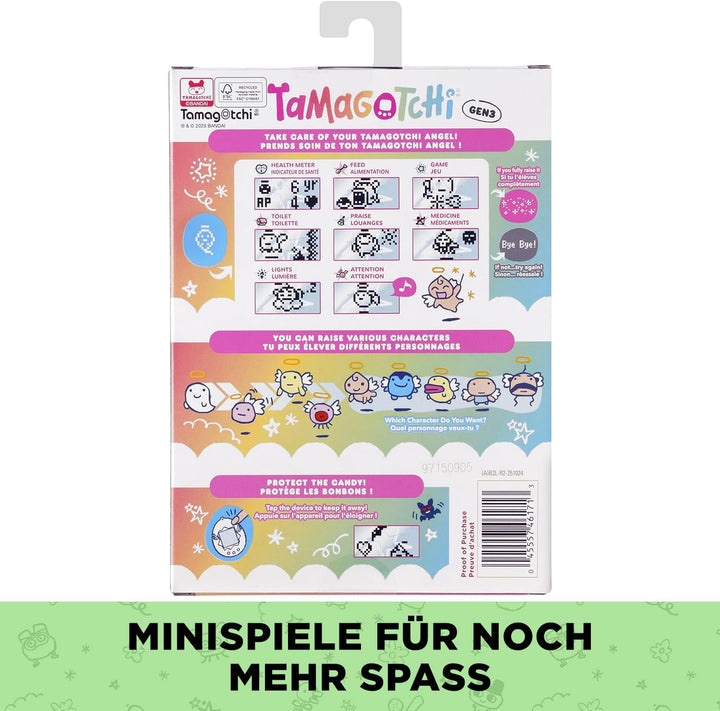 BANDAI 46163 - Tamagotchi Angel Virtual Night Garden, Mehrfarbig, elektronisches Spielzeug für Kinde