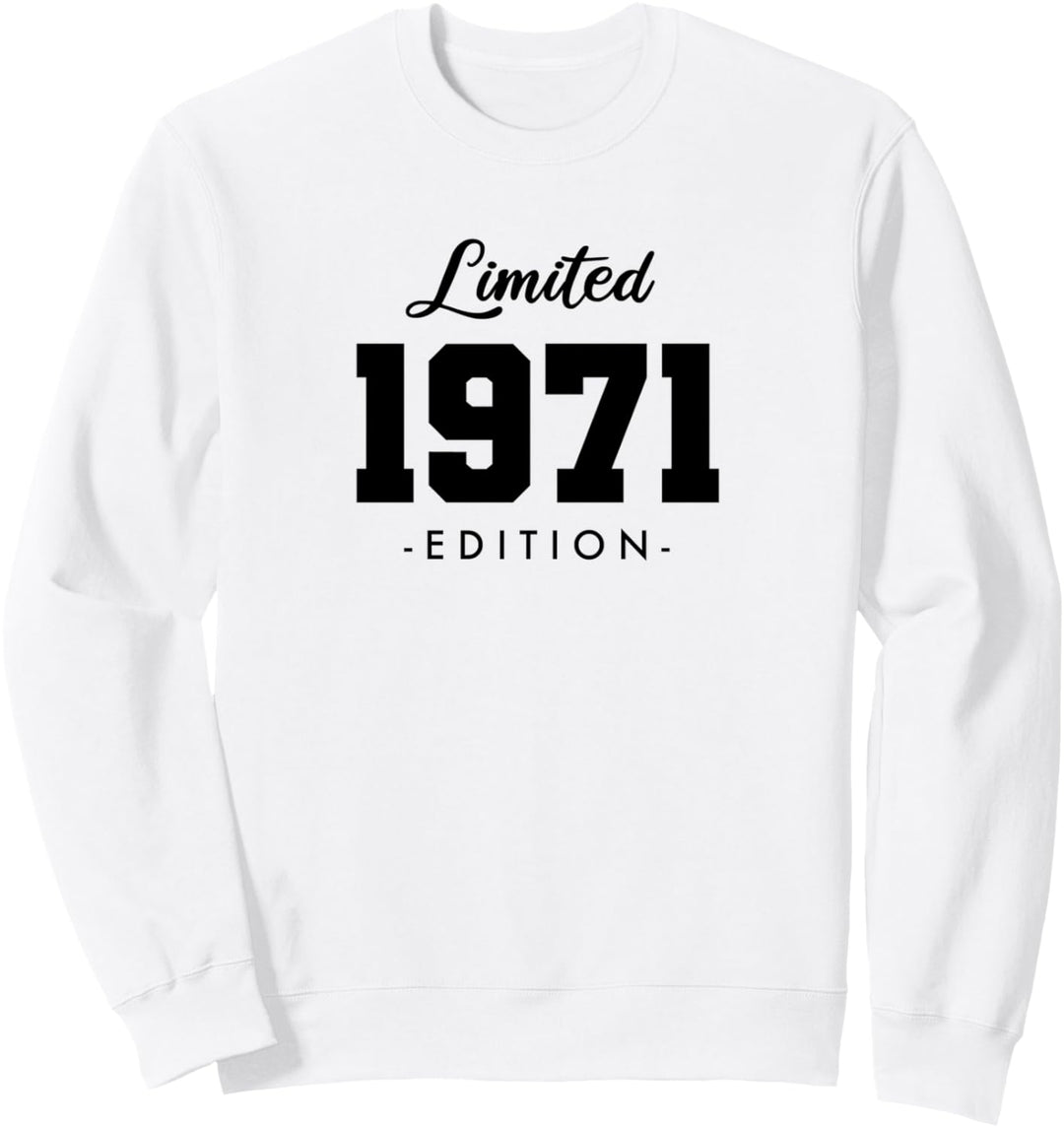 53 Jahre Jahrgang 1971 Limited Edition 53. Geburtstag Sweatshirt