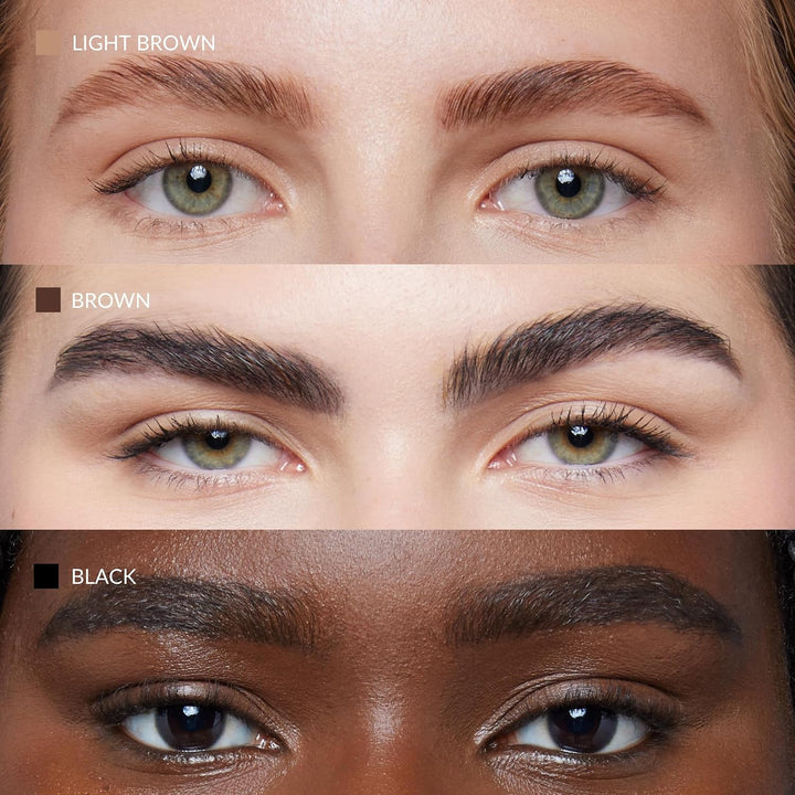 fleeky Tint Kit Black - DIY Set fürs Färben von Gesichtshärchen wie Augenbrauen, Barthaaren etc. bes