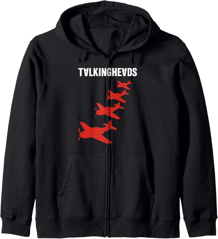 Talking Heads Vier Flugzeuge Kapuzenjacke