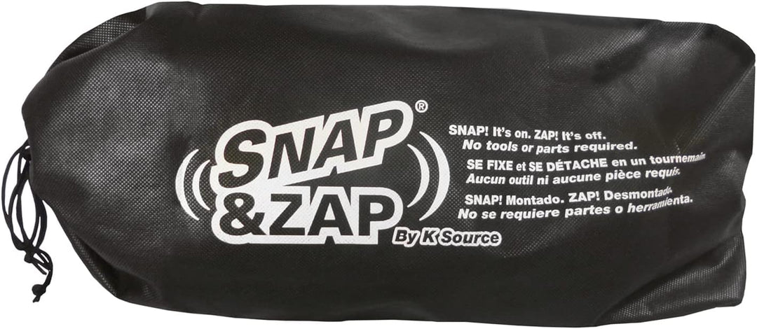 Fit System - 80730 Snap & Zap Custom Abschleppspiegel Paar für Ram 1500 Pick-up, schwarz