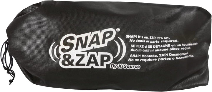 Fit System - 80730 Snap & Zap Custom Abschleppspiegel Paar für Ram 1500 Pick-up, schwarz