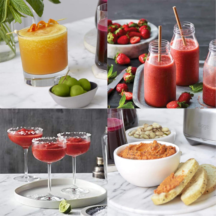 Sage - The 3X Bluicer - 2-in-1 Mixer & Entsafter für Smoothies, Säfte, Frappes, Slushies & Cocktails