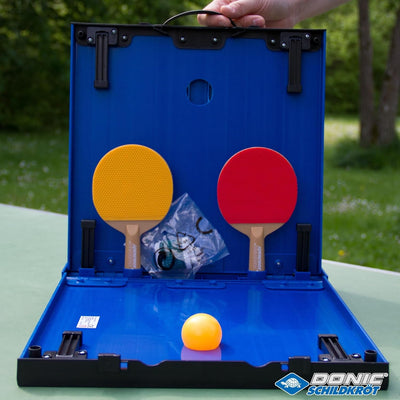 Donic-Schildkröt Tischtennis-Mini-Tisch-Set Single, Single