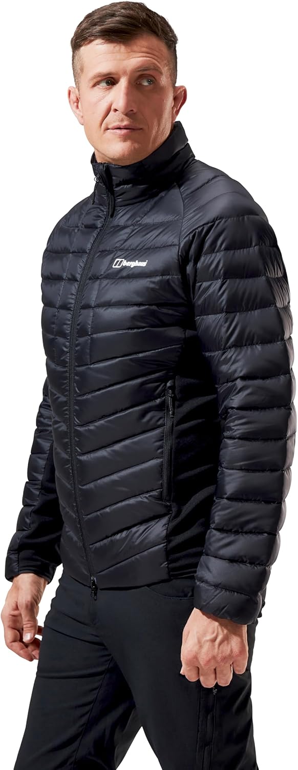 Berghaus Herren Tephra Stretch 2.0 Reflect Hydrodown Winterjacke S Schwarz, S Schwarz