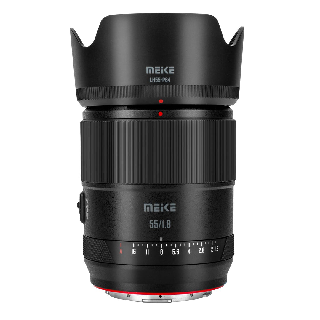 Meike 55 mm F1.8 Autofokus grosse Blende STM Vollformat Standard Prime Portrait Objektiv kompatibel