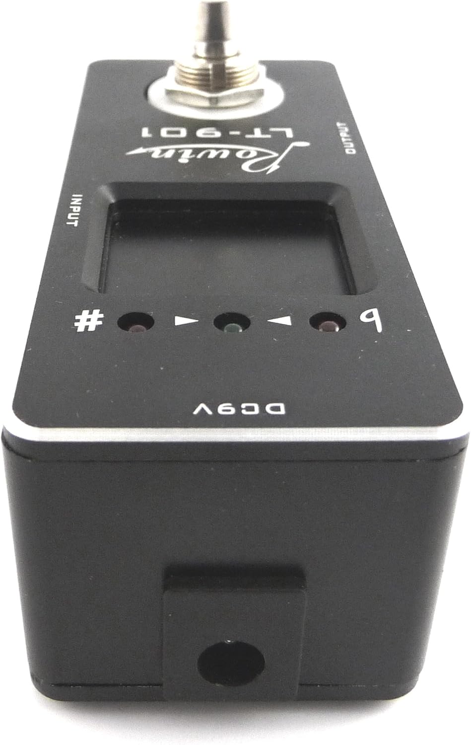 Stagg 22367 BX-TUNER Blaxx mini Gitarren-Fusspedal Tuner Pedal, Tuner Pedal