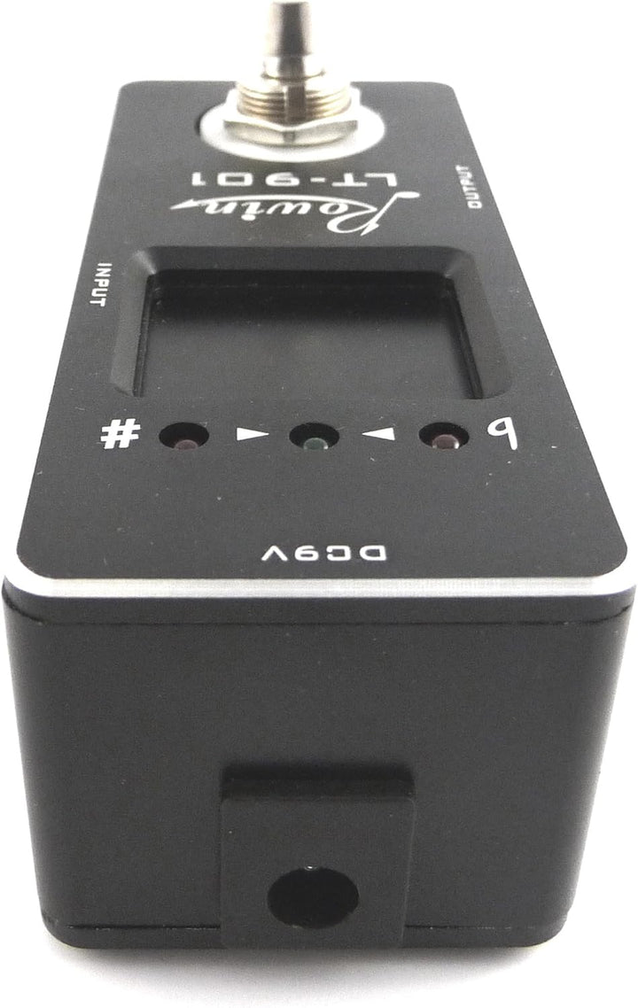Stagg 22367 BX-TUNER Blaxx mini Gitarren-Fusspedal Tuner Pedal, Tuner Pedal