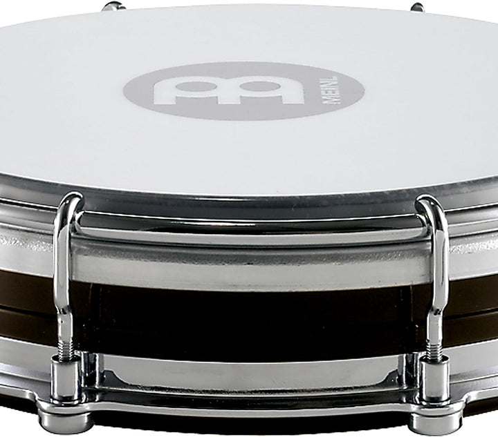Meinl Percussion TBR06ABS-BK Floatune Tamborim (ABS-Plastik), 15,24 cm (6 Zoll) Durchmesser, schwarz