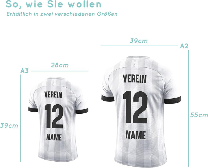 Elbeffekt Trikotlampe für Kieler Fans aus Holz - personalisierbares Geschenk - schenke Dein individu