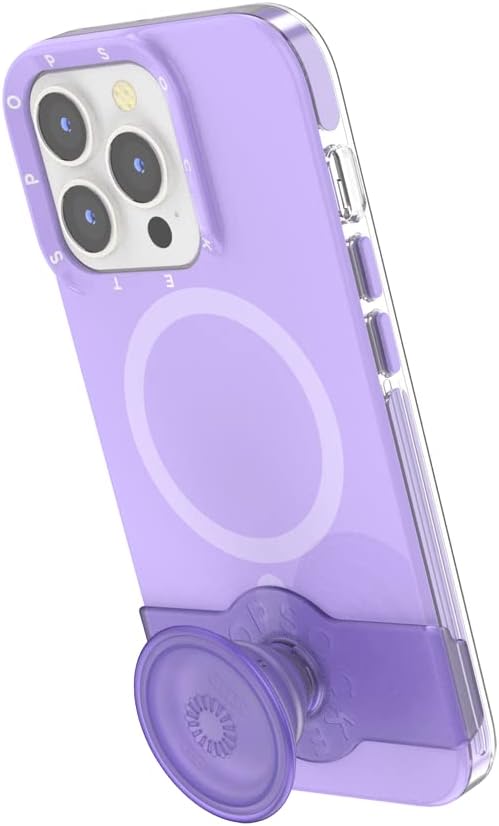 PopSockets: PopCase für MagSafe - Hülle für iPhone 13 Pro mit Abnehmbarem PopGrip Slide Sockel und G
