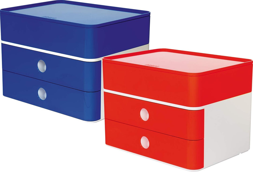HAN Schubladenbox Allison SMART-BOX plus mit 2 Schubladen, Trennwand sowie Utensilienbox, inkl. Kabe
