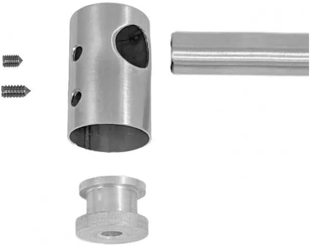 ONPIRA Hakenleiste, Küchenleiste aus Edelstahl von 5-10 Haken zum auswählen (9 Haken), 9 Haken