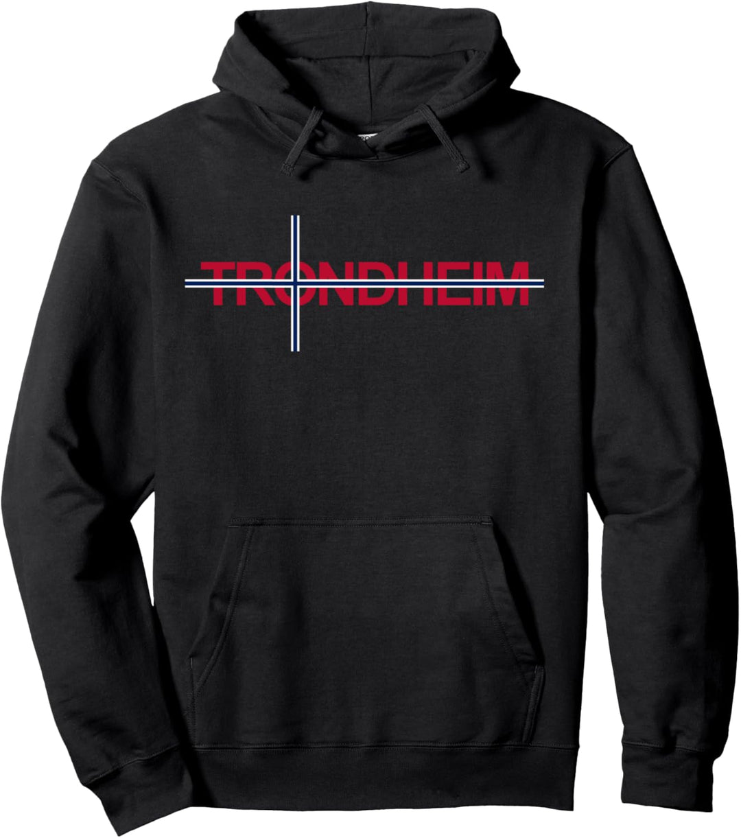 Trondheim Norway Skandinavien Reise Trondheim Norwegen Pullover Hoodie