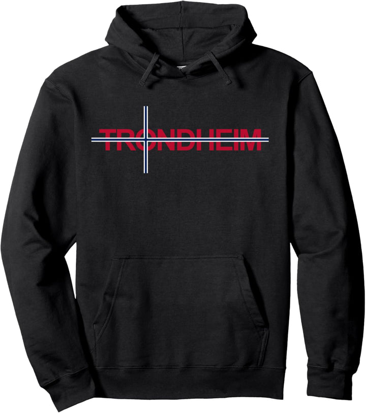 Trondheim Norway Skandinavien Reise Trondheim Norwegen Pullover Hoodie