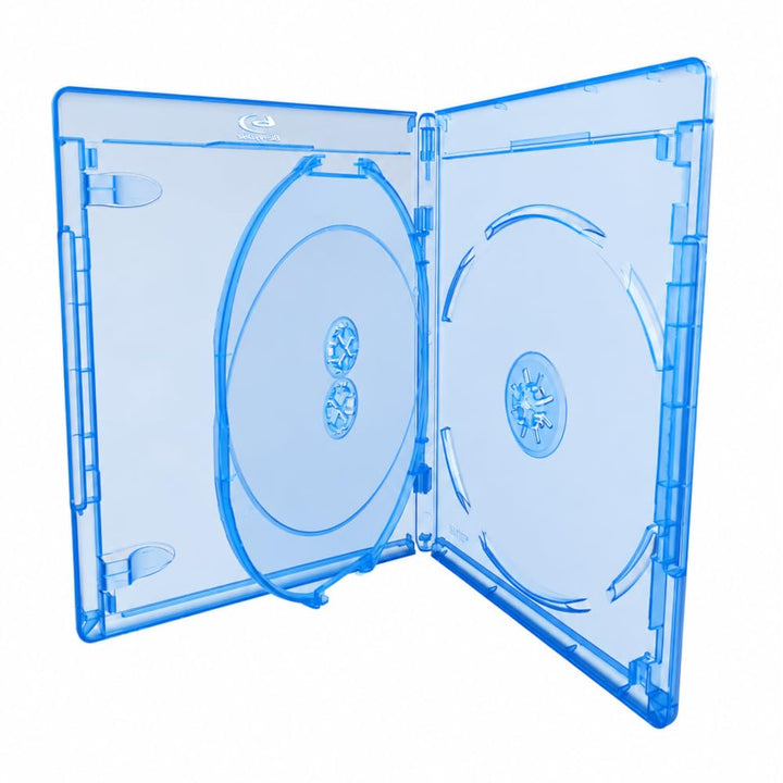 Elite BD Hülle, Hüllen blau für 3 Disc 12,5mm - Menge 10 Stück