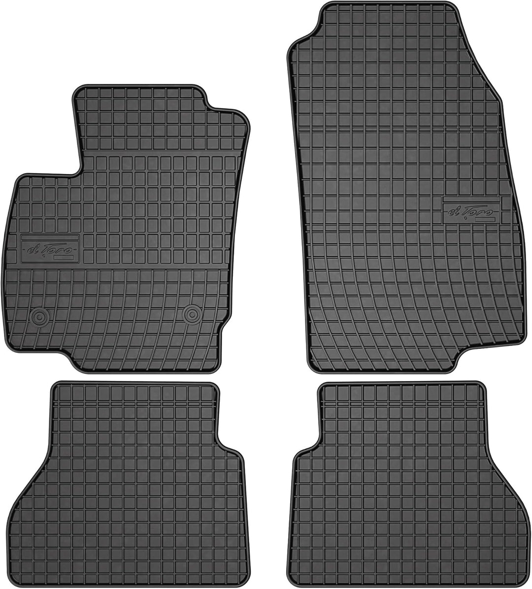 SMK Gummimatten Auto fussmatten Satz für Ford B-Max 2012-2017 Erleben Sie einen neuen Standard des R