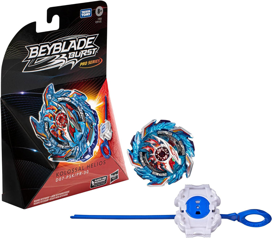 Beyblade Burst Pro Series Kolossal Helios Beyblade Starter Pack, Balance-Typ Kreisel mit Beyblade St