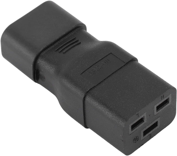 IEC320 C14 Bis IEC320 C19 Power Adapter, IEC Male -to Female Adapter Server PDU Conversion Plug -ups