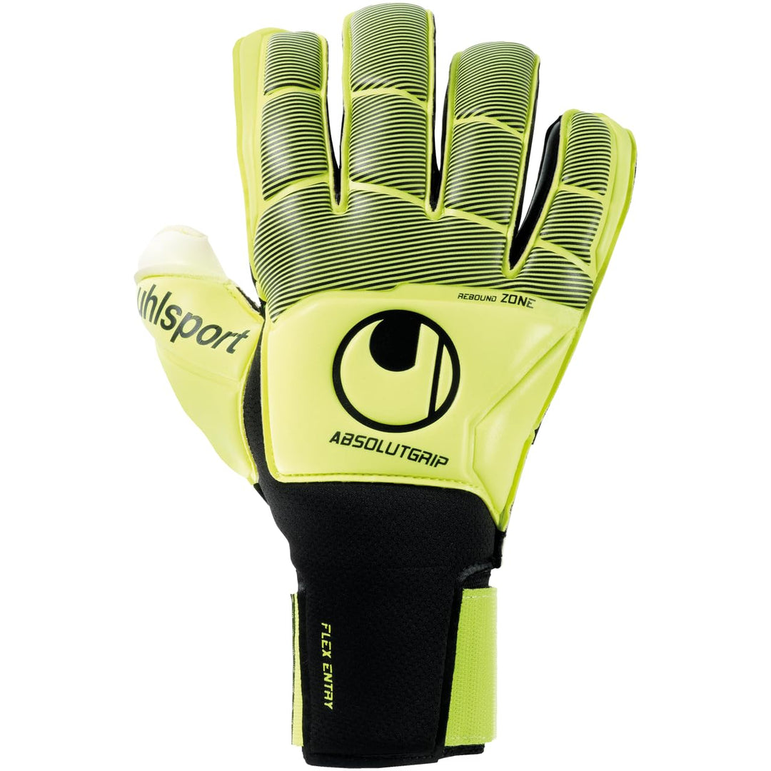 uhlsport Erwachsene Unisex X Torwarthandschuhe Taille 7 EU Neongelb/Schwarz., Taille 7 EU Neongelb/S