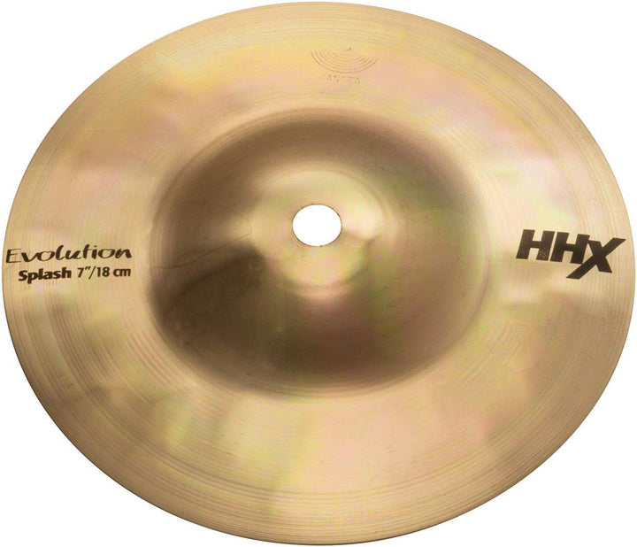 Sabian 7" HHX Evolution Splash, Brillant Finish 7 Inch Evolution Splash, 7 Inch Evolution Splash