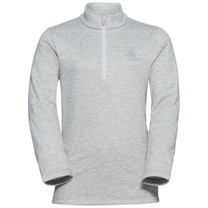 Odlo Unisex Kinder Berra Kids_542499 Fleece Jacket (1er Pack) 116 Grey Melange, 116 Grey Melange