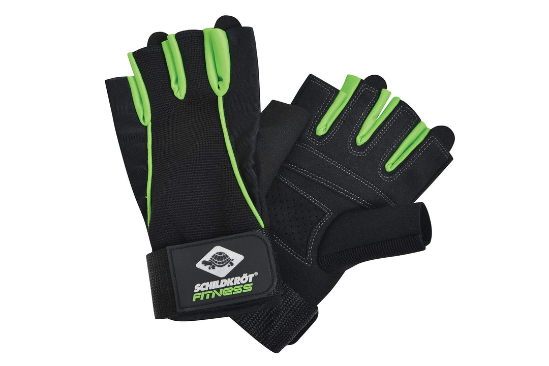 Schildkröt® Fitness-Handschuhe Pro, Schwarz-Grün, 960154 S-M, 960154, S-M, 960154