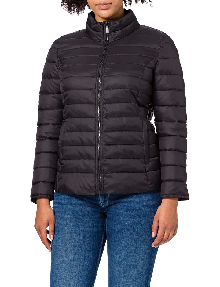 ONLY Carmakoma Damen Cartahoe Quilted Jacket OTW Steppjacke S Schwarz, S Schwarz