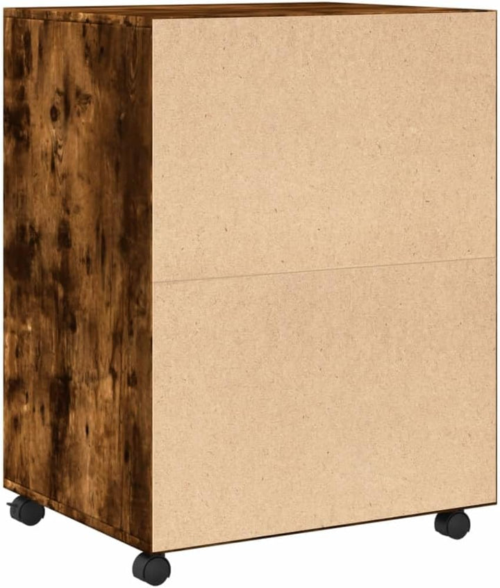 vidaXL Rollschrank, Büroschrank mit Stauraum, Aktenschrank für Wohnzimmer Büro, Bürocontainer Schran