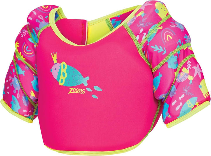 Zoggs Girls Sea Queen Water Wings Vest Schwimmlernweste 4-6 Years / 18 - , 4-6 Years / 18 -