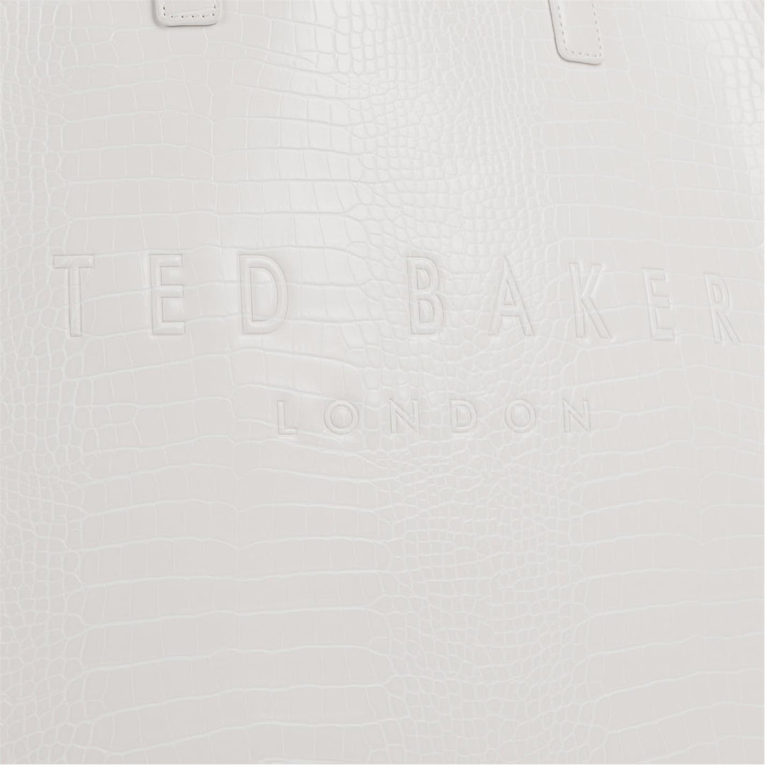 Ted Baker - Damen - Handtasche - CROCCON - Schultergurt, inneres Reissverschlussfach Nude, Nude
