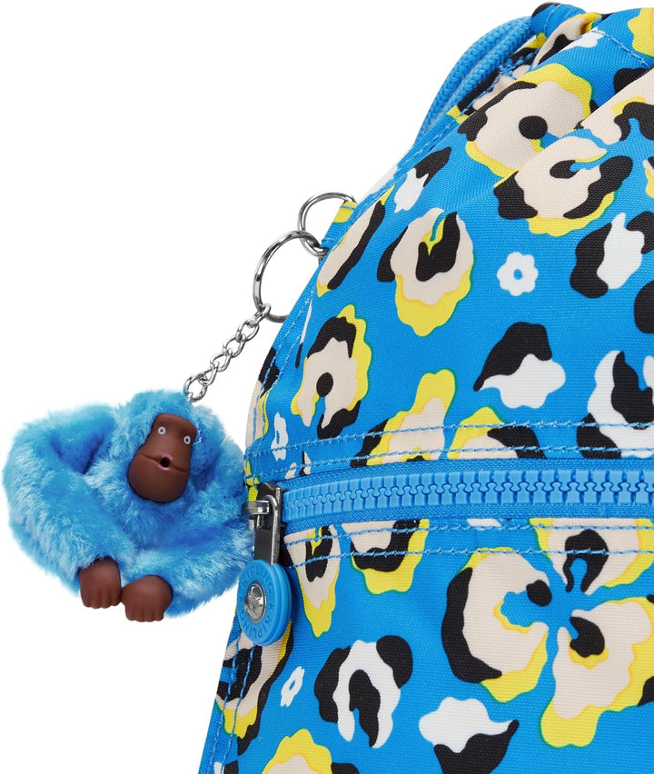Kipling SUPERTABOO Rucksäcke, 39.5x0x45, Leopard Floral (BLAU), Leopard Floral