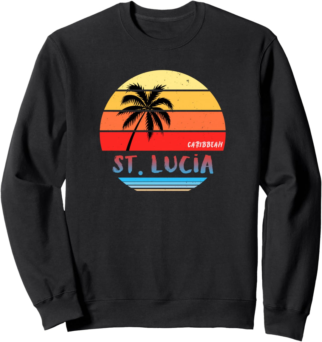 St. Lucia Souvenir Geschenk Sweatshirt