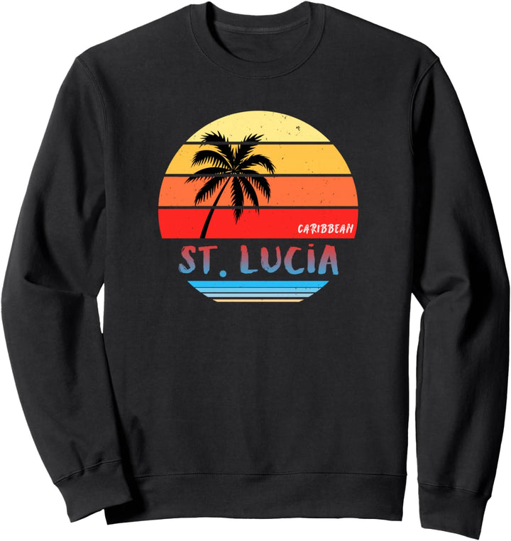 St. Lucia Souvenir Geschenk Sweatshirt