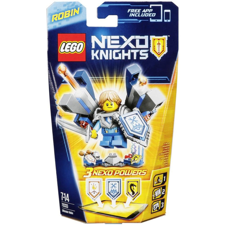LEGO Nexo Knights 70333 - Ultimativer Robin Rotkehlchen gemischt, Rotkehlchen gemischt