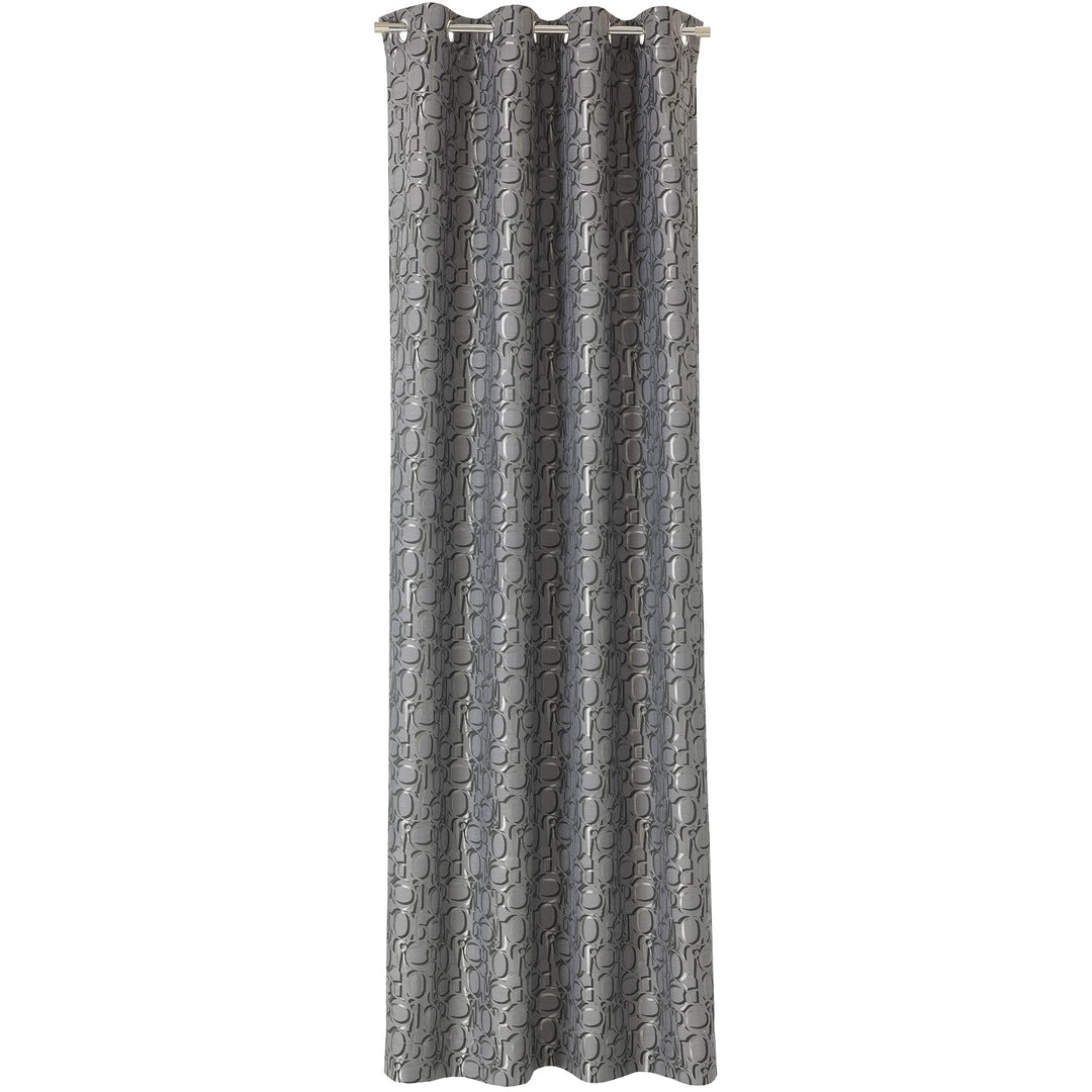 Joop! Living Ösenvorhang Ornamnet (anthrazit, 140x250)