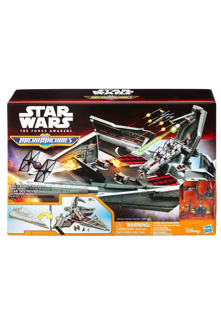Star Wars The Force weckt Micro Machines Erste Bestellung Star Destroyer Spielset