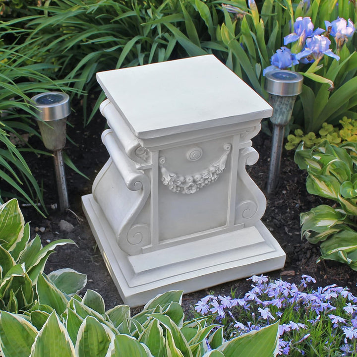 Design Toscano Klassische Statue Gartensockel Basisheber, 30,5 cm Medium, Medium