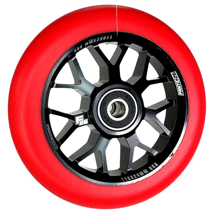 Fantic26 Spy7 Stunt Scooter Rolle I Trick I Tret I Kinder I Roller I Wheel I 110mm I ABEC 11 I Schne