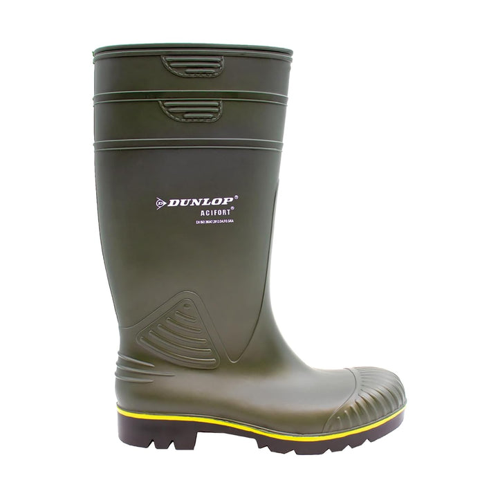 DUNLOP Stiefel Acifort Non-Safety 40 EU Grün, 40 EU Grün