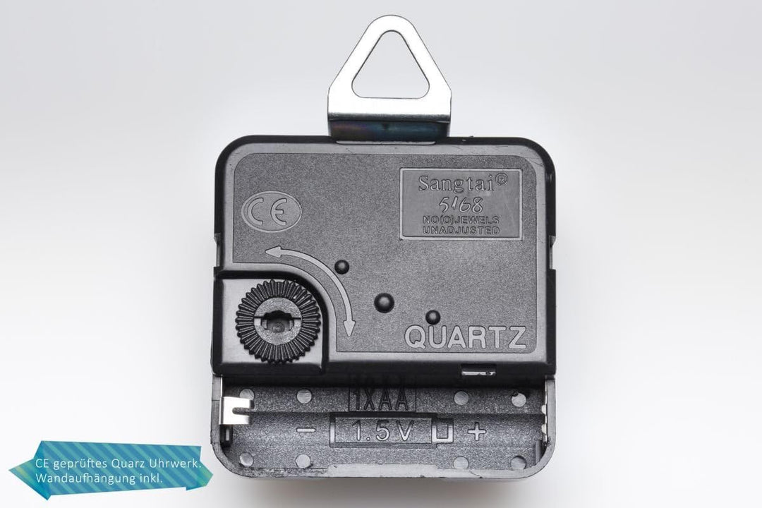 GRAVURZEILE Schallplattenuhr Real Madrid - 100% Vereinsliebe - Upcycling Design Wanduhr aus Vinyl Ma