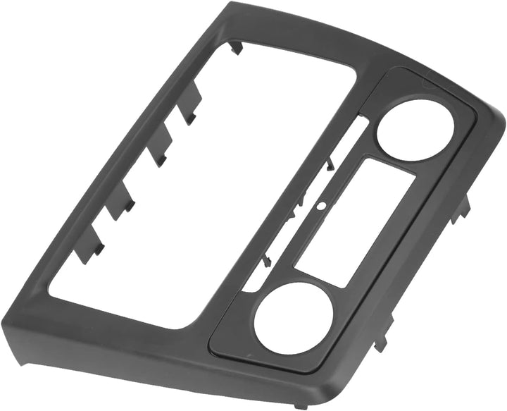 Radio-Faszienspieler, Autoradio Rahmen Blende 2DIN Radio Frontplatte ABS-Autoverkleidungsersatz für