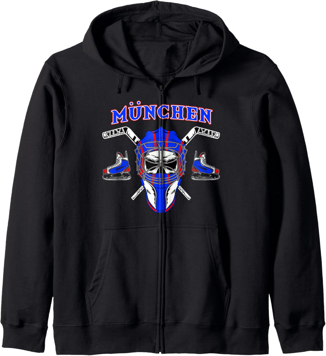 MÜNCHEN EISHOCKEY HOCKEY SHIRT Kapuzenjacke