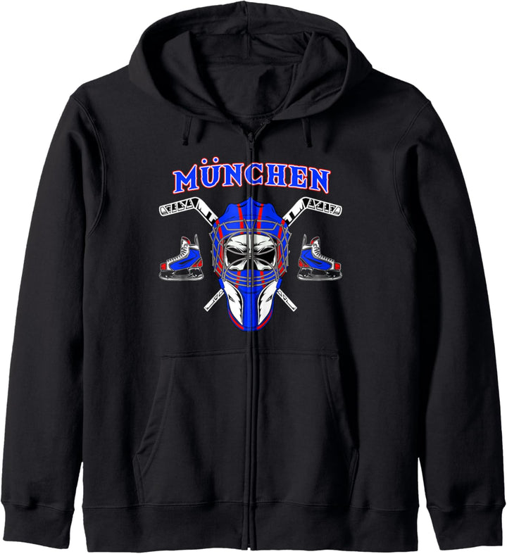 MÜNCHEN EISHOCKEY HOCKEY SHIRT Kapuzenjacke