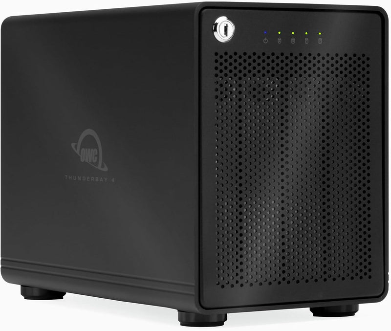 OWC ThunderBay 4 Laufwerksgehäuse, schwarz, 4-Bay Thunderbolt 3 External Drive 0GB