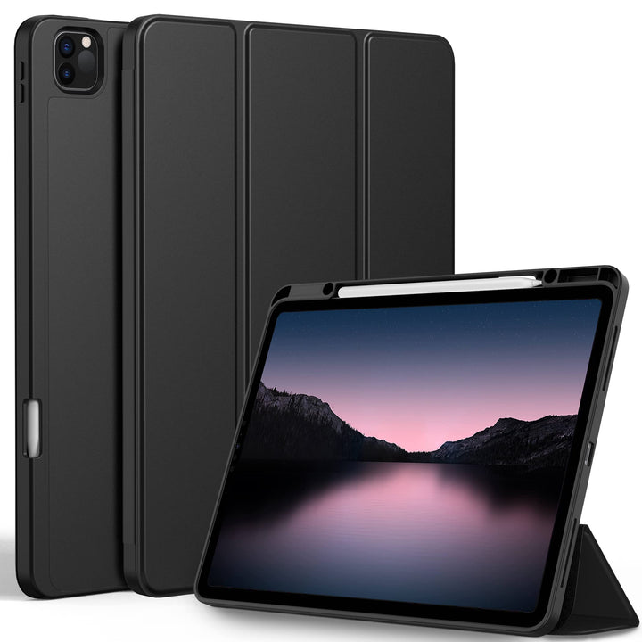 EasyAcc Hülle Kompatibel mit iPad Pro 12.9 Zoll 6./5./4./3 Generation (Modell 2022/2021/2020/2018) m